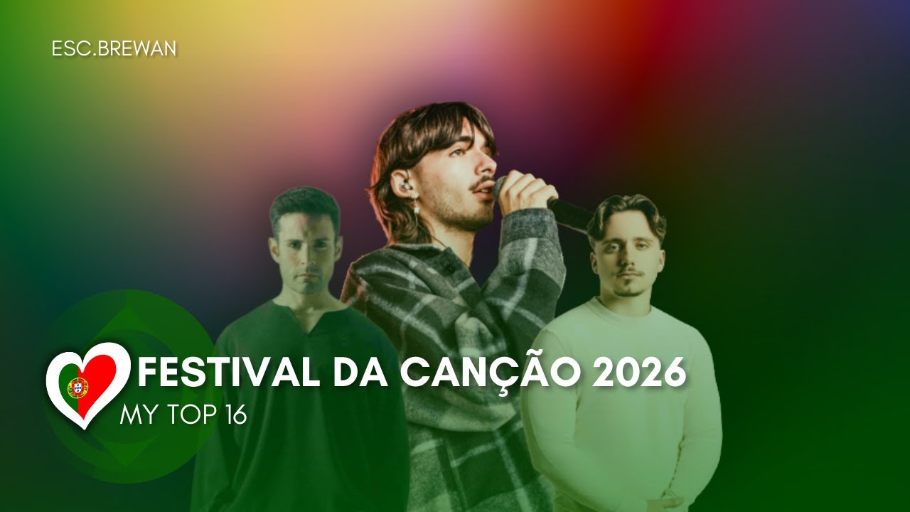 🇵🇹 Festival da Canção 2026 | My top 16