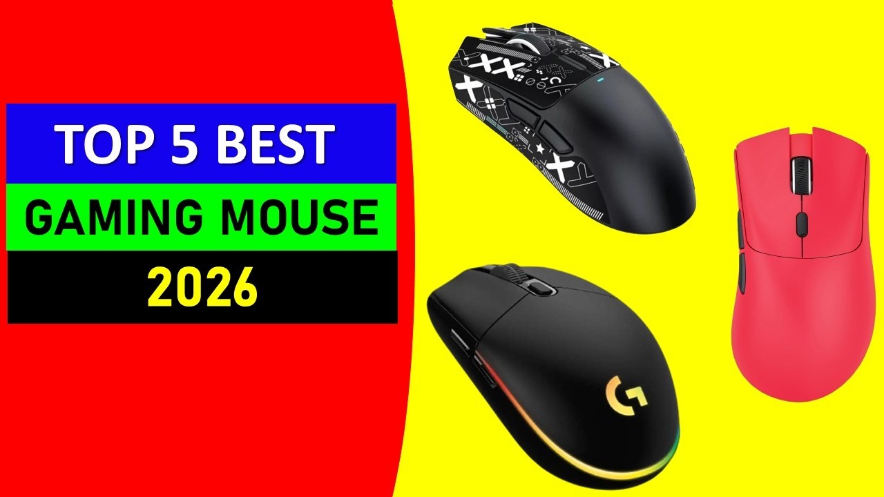 Top 5 Best Gaming Mouse in 2026
