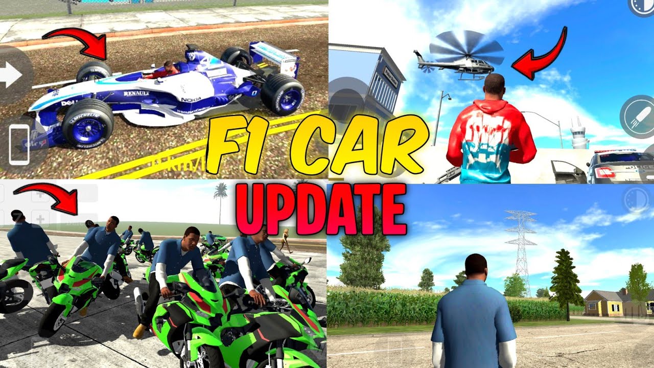 Indian Bike Driving 3D: కొత్త F1 Car Cheat Code & Multiplayer Mod!