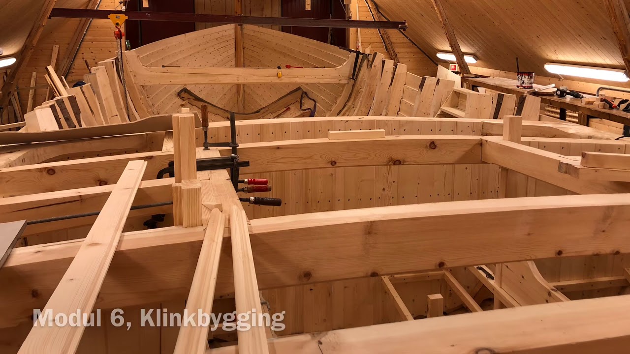 Trebåtbyggjar, Modul 6 Klinkbygging