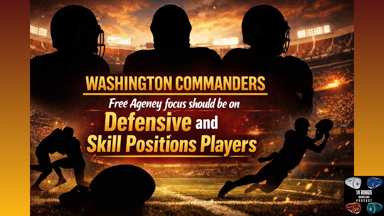 Washington Commanders Free Agency focus should be on Defensive and Skill Positions Players