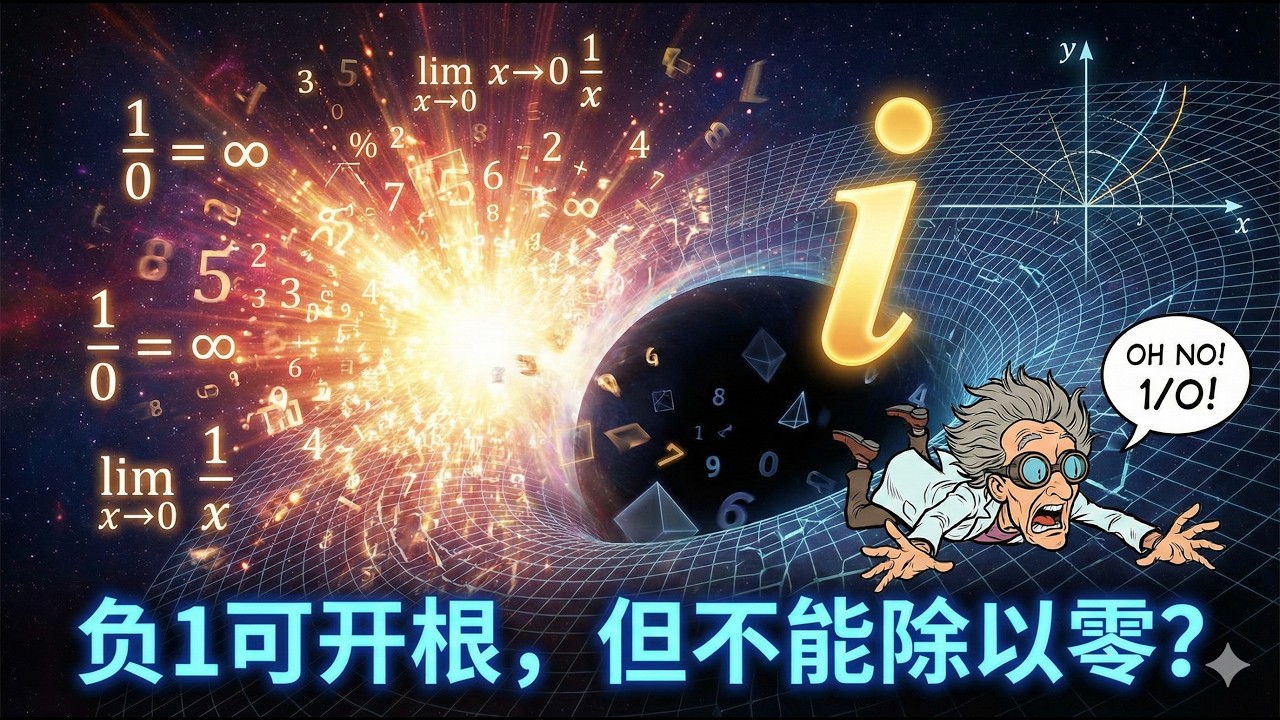 数学家其实很“双标”？炸毁数学大厦的「1÷0」与创造新世界的「√-1」！
