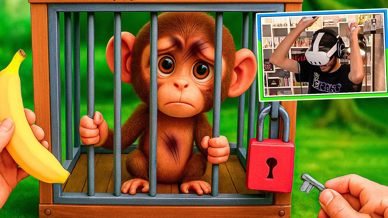 SCAPPO DI PRIGIONE da SCIMMIA! -  I Am Monkey VR