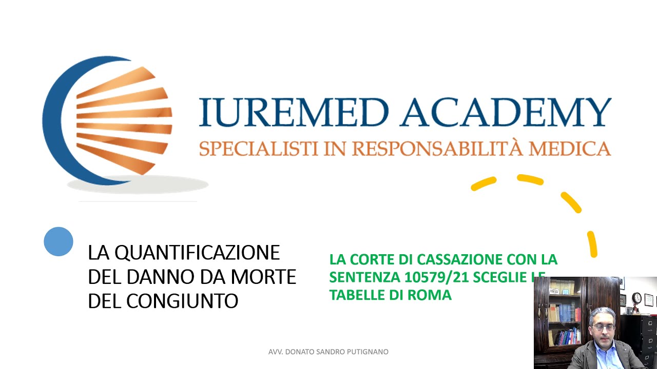 IL VALORE DELLA MORTE DEL CONGIUNTO - QUALI TABELLE SI APPLICANO ?