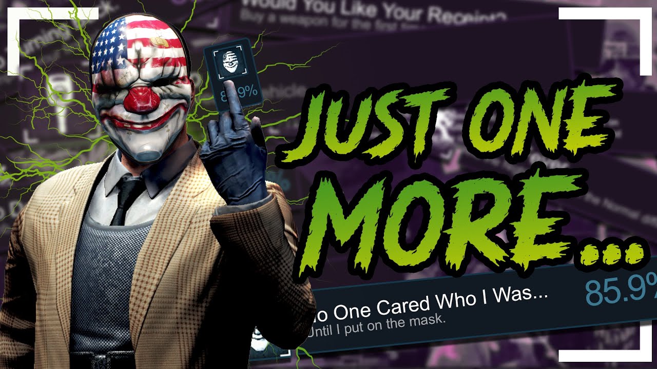 Beating Payday 2 Whilst Unlocking Every Possible Achievement! (Part 2/2)