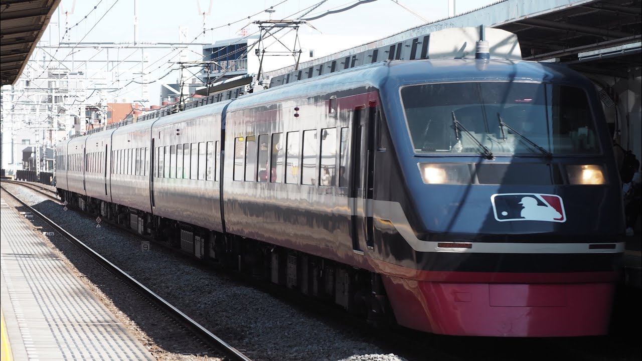 【提供動画:のり塩様】東武200系206編成（Major League baseball Tokyo Series presented by Guggenheim）が東向島駅を通過‼︎