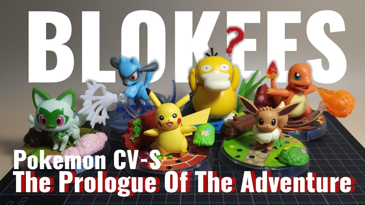 Let's Build Blokees Pokémon Action Figure | Speed Build | The Prologue Of The Adventure CV-S