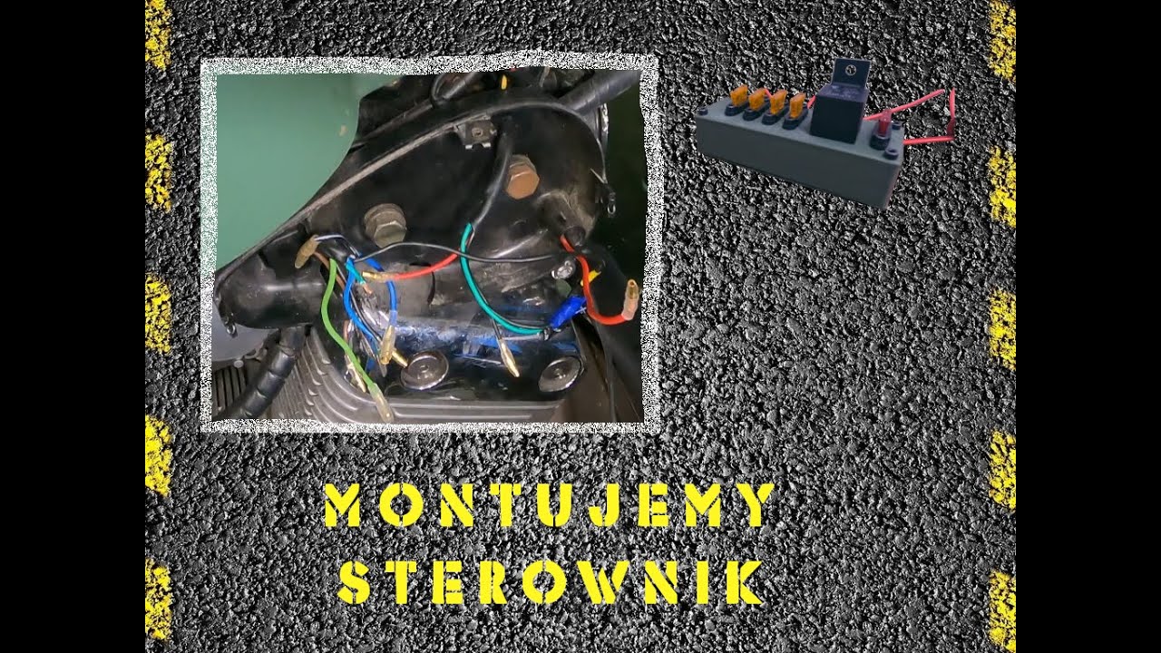 Montaż sterownika do zasilania dodatkowych odbiornik&oacute;w prądu w motocyklu czy innym pojeździe.[XV535]