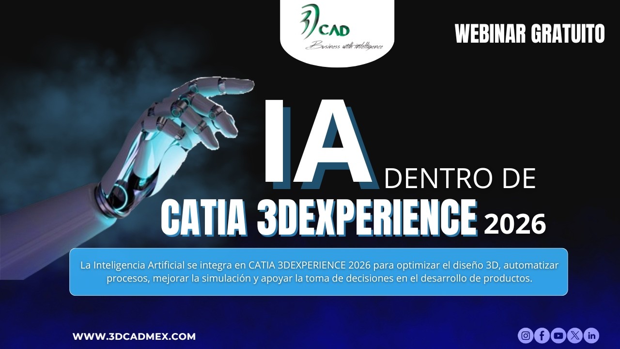 🚀 Inteligencia Artificial en 3DEXPERIENCE – Transformando el Diseño y la Ingeniería
