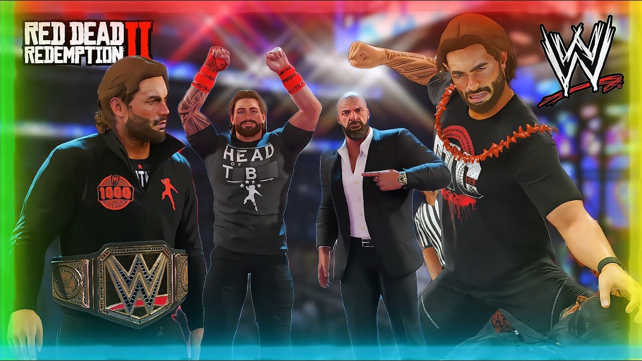 ARTHUR MORGAN IN A BLOODLINE MATCH! || WWE 2K25 || VOICE IMPRESSION
