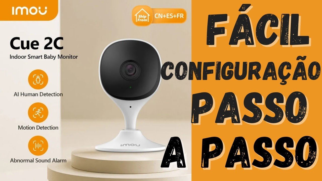 COMO CONFIGURAR CAMERA WIFI IMOU CUE 2C DAHUA IMOU LIFE