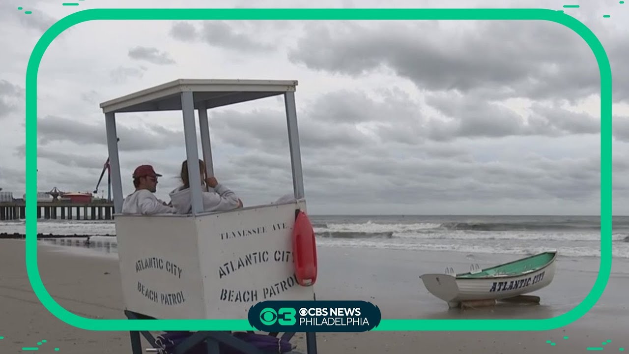 Beach patrols warning swimmers of rip currents down Jersey Shore ahead of Labor Day weekend
