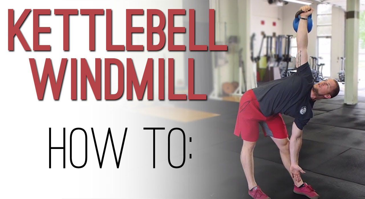 KETTLEBELL WINDMILL tutorial: demonstration video on the one arm KB Windmill exercise