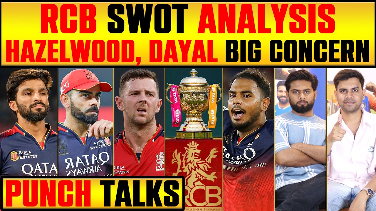 🔴PUNCH TALKS : RCB KITNE PAANI MEIN, DEEP DIVE ANALYSIS #ipl2026 #rcb #viratkohli #ipl