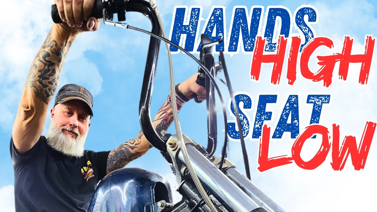Building a Sportster Chopper: Ape Hangers & Custom Solo Seat