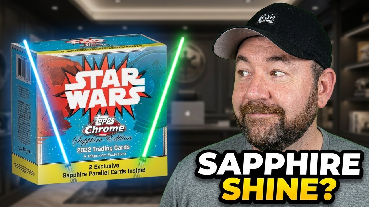 This Box SHINES Like a Lightsaber 💎 2022 Star Wars Sapphire Rip for Star Wars Day!