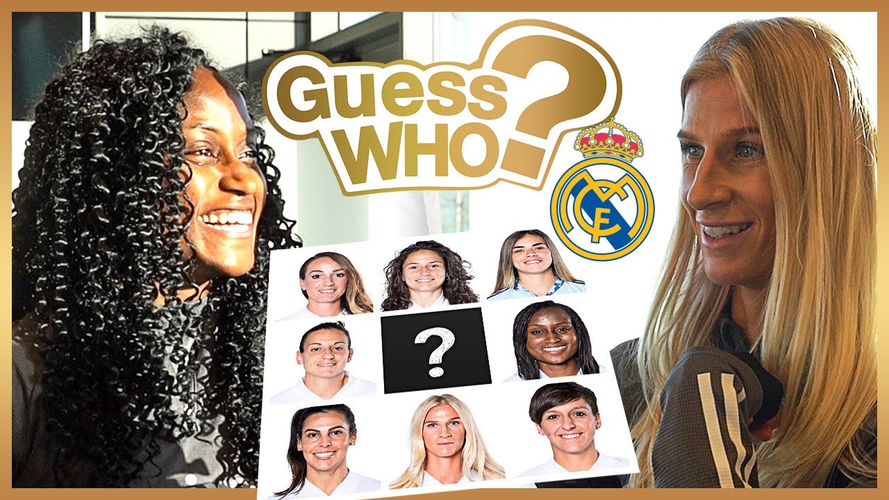 🧐 GUESS WHO? | Real Madrid women’s team Ep.2 | Ubogagu 🆚 Jakobsson