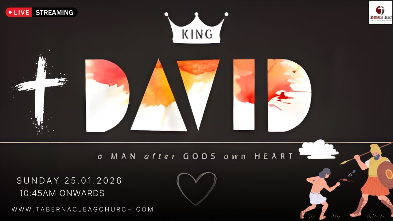 David - A man after God’s own heart | Ps Bersheela Rajmanoharan | Sunday Tamil Service | 25 JAN 2026