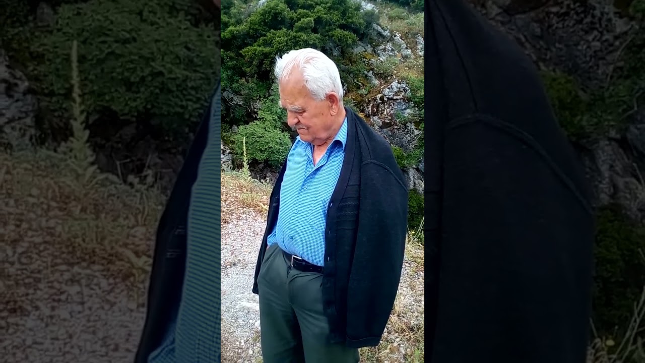 Ό κύριος Σεραφείμ Τριάντης, μας μιλά για την ιστορία τού σπηλαιοβάραθρου στην Αγία Άννα Βοιωτίας 