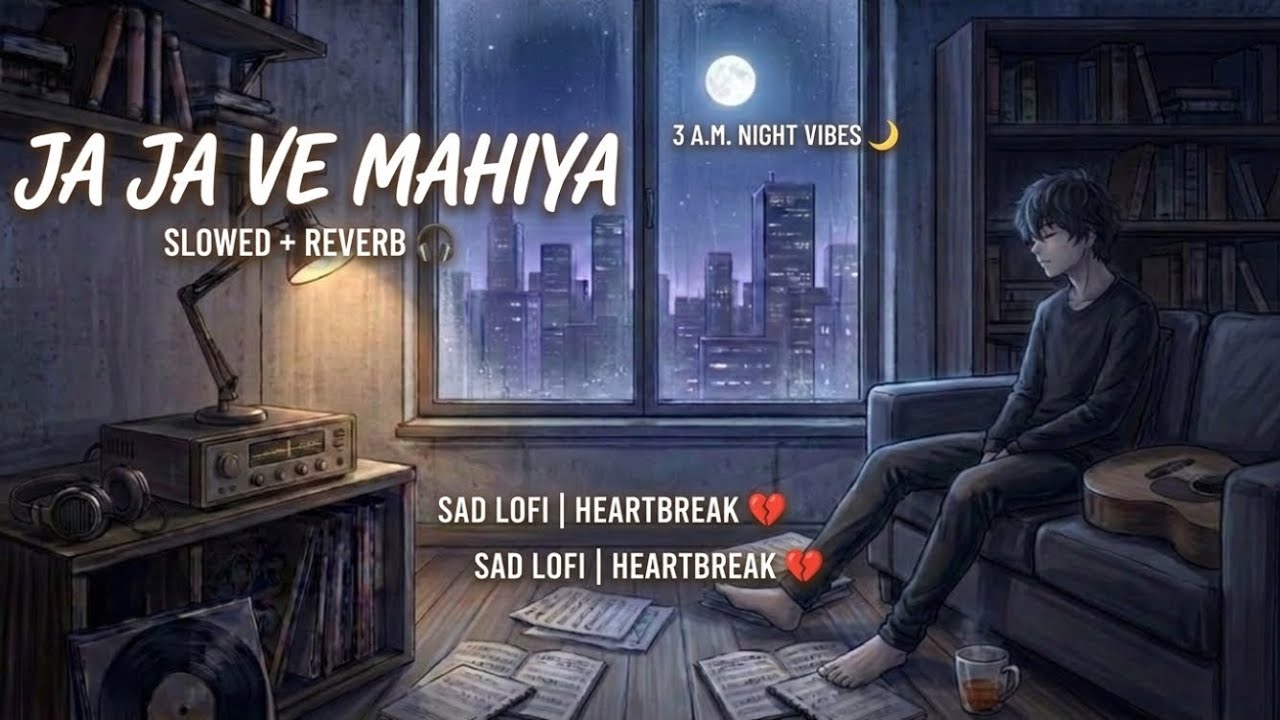 JA JA VE MAHIYA 💔 - The Most Heartbreaking Lofi Song 2026 | Slowed + Reverb | T-song