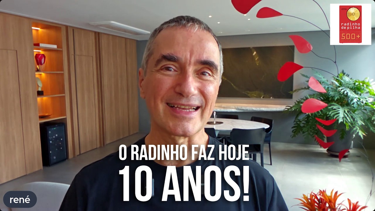 10 anos de radinho!  ao vivo!
