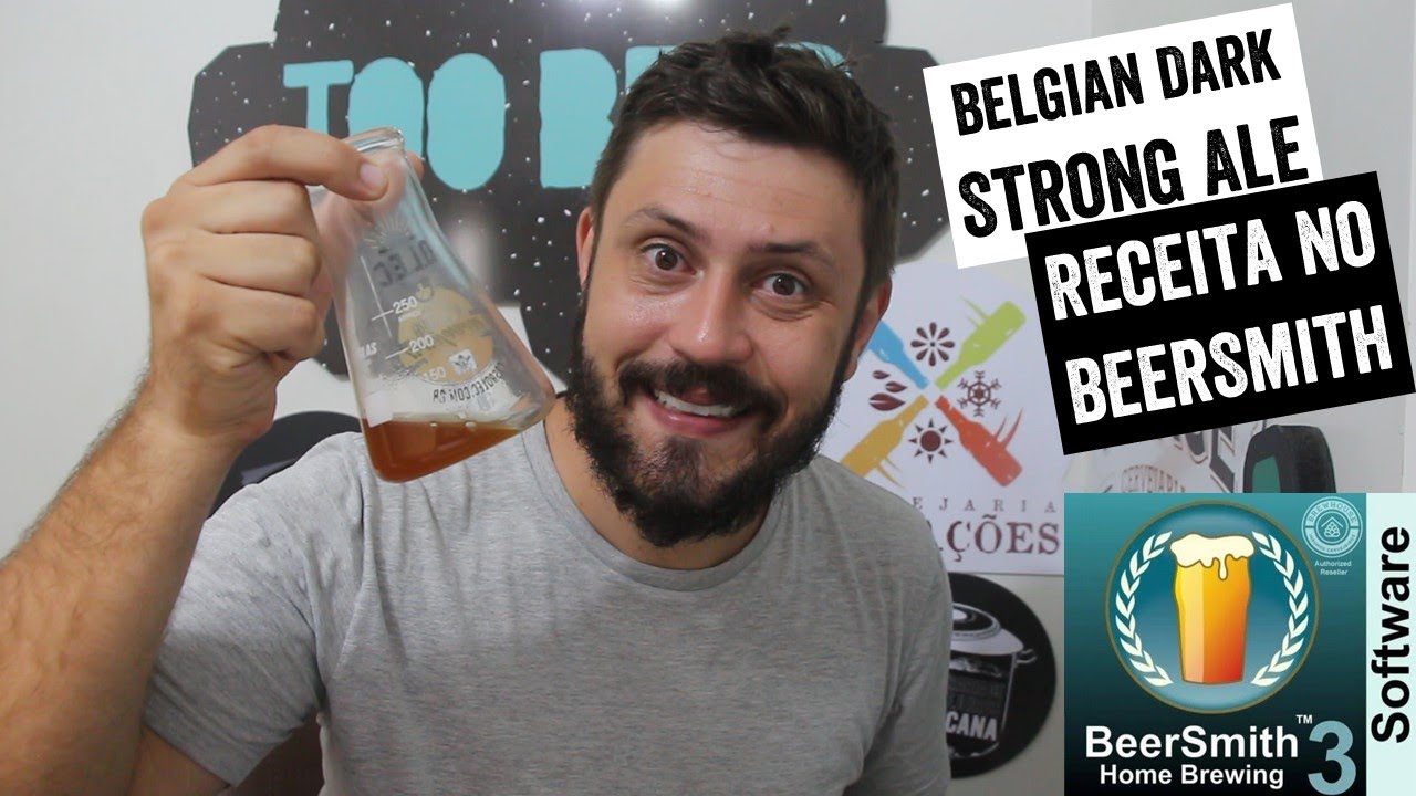 Trappist Quadrupel com farinha de trigo! Receita passo a passo no BeerSmith C01E02