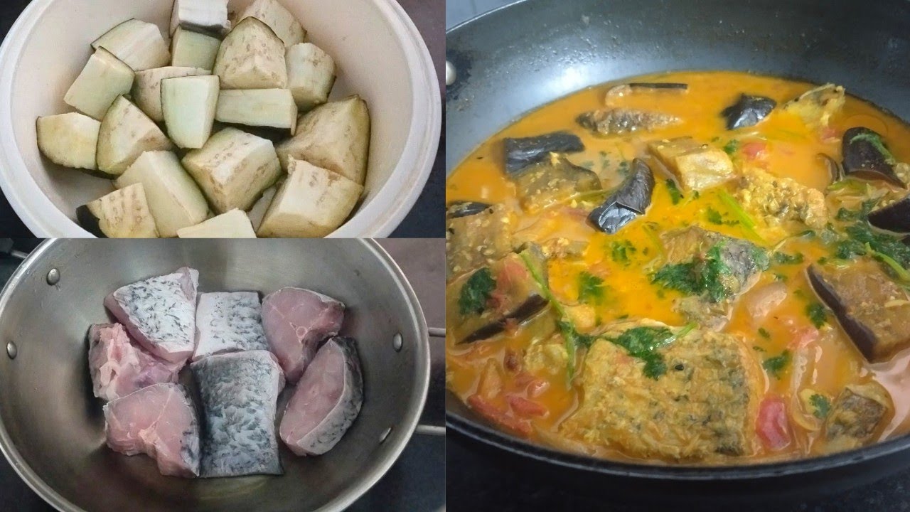 Brinjal Fish Curry Recipe | Bengali Style Fish Curry @simplecookspushpa 