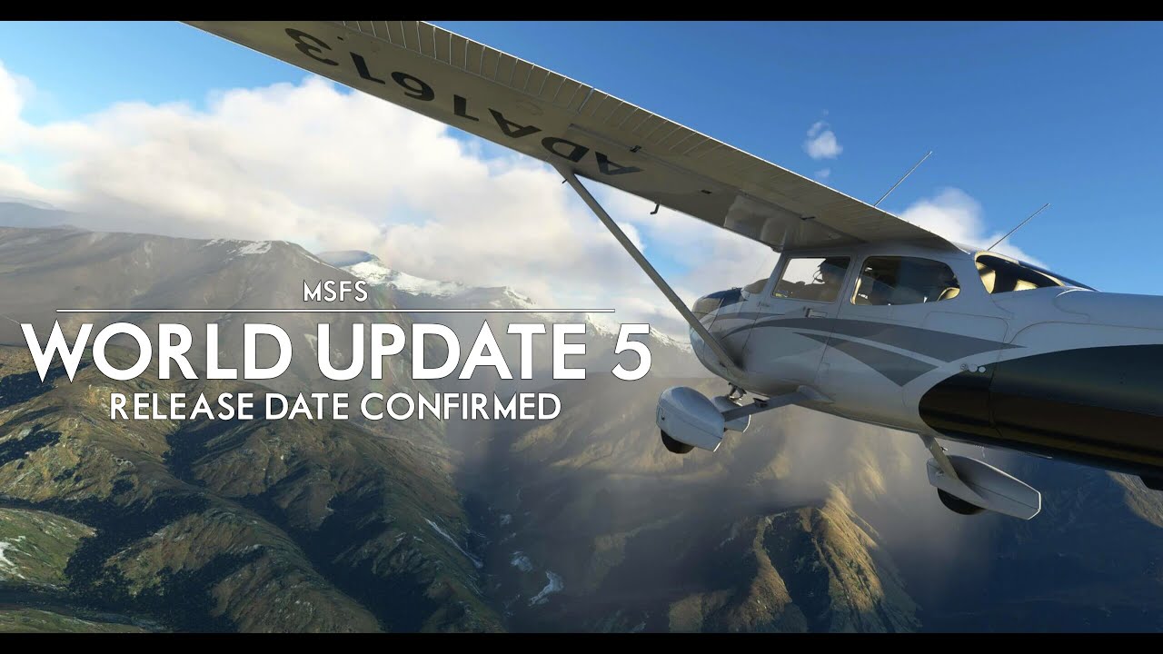 Microsoft Flight Simulator - Xbox Release Hints? World Update 5 Release Date Confirmed!