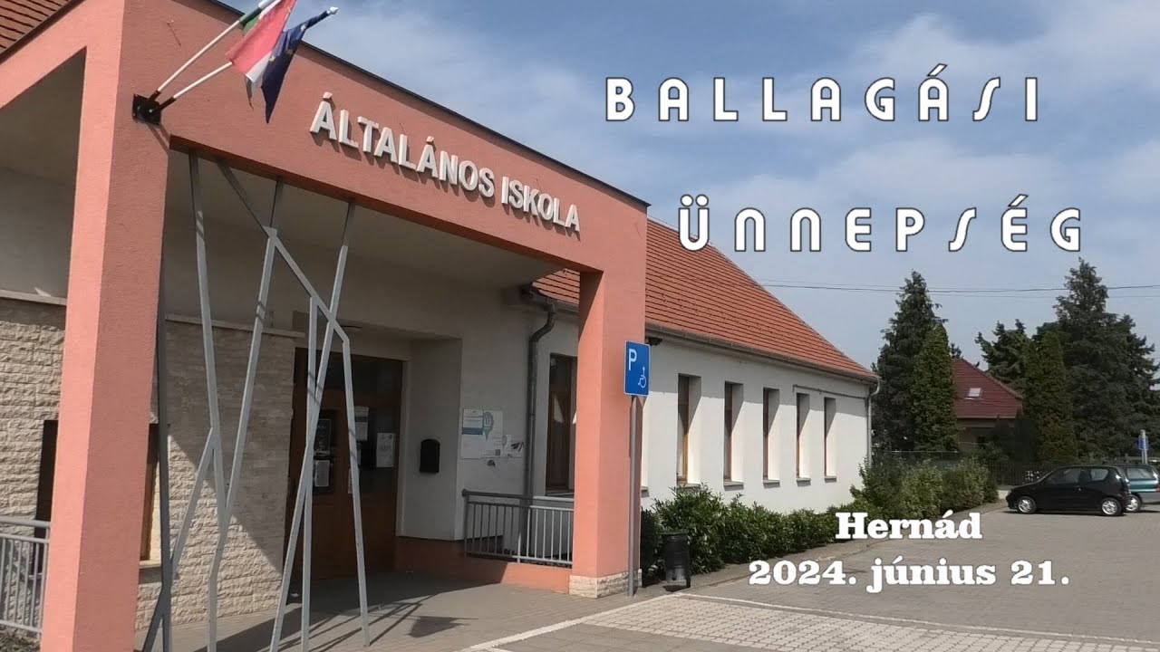 Ballagási ünnepség a hernádi Általános Iskolában 2024