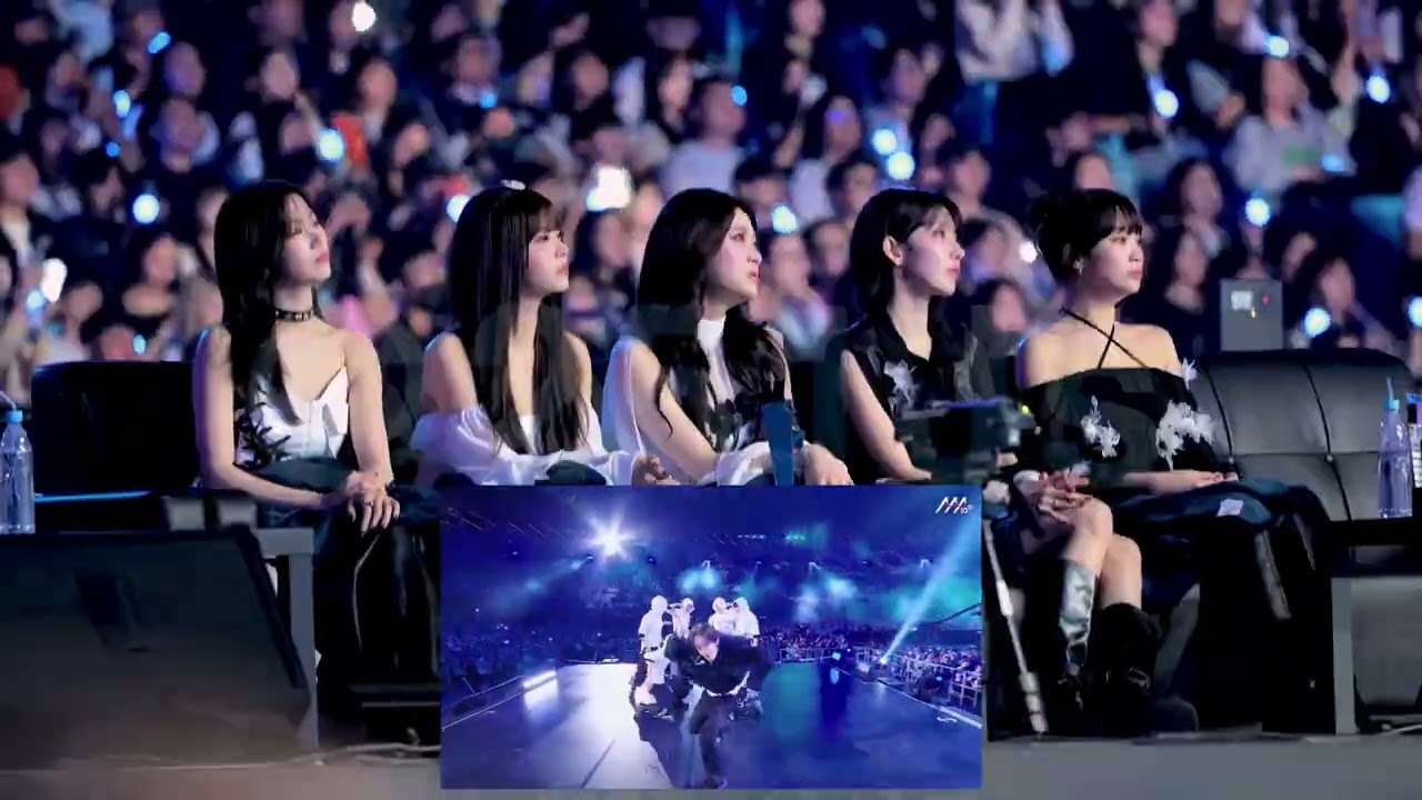 Idol reaction to TWS performance INTRO - HSKT - OVERDRIVE AAA 2025 in Kaohsiung 