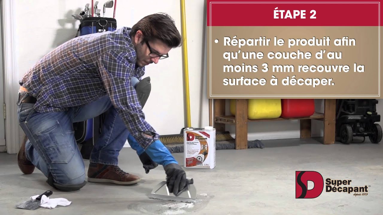 Super D&eacute;capant: Mode d'emploi pour d&eacute;caper le B&eacute;ton