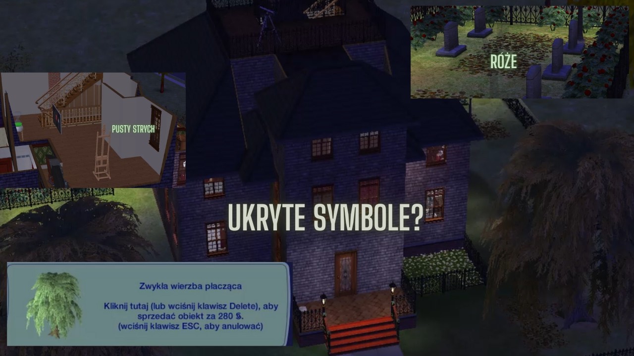 Czy ten dom ma ukryte symbole? Zinterpretujmy dom rodziny Ćwir | The Sims 2
