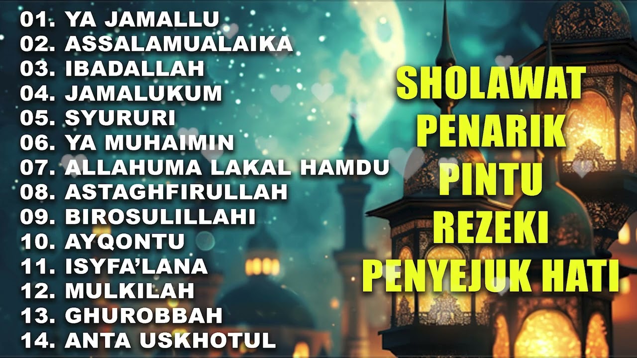 KUMPULAN SHOLAWAT TERBARU 2025 | SHOLAWAT JIBRIL PENARIK REZEKI, BUSYRO SHOLAWAT TERPOPULER 2025