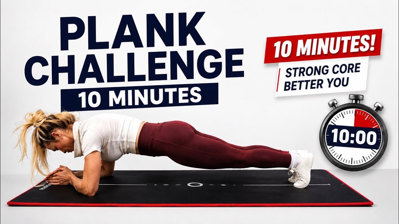 10 minutes Plank Challenge -Can You Survive?