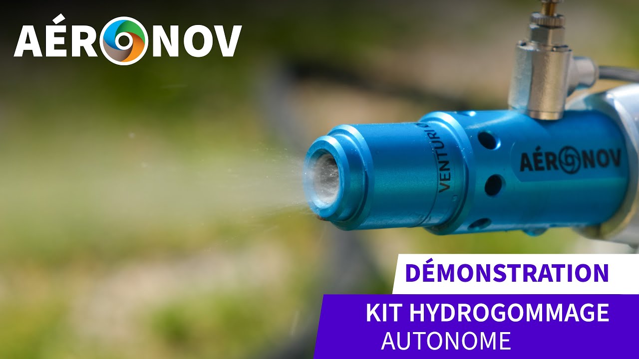 Kit Hydrogommage autonome - Un décapage sans poussière