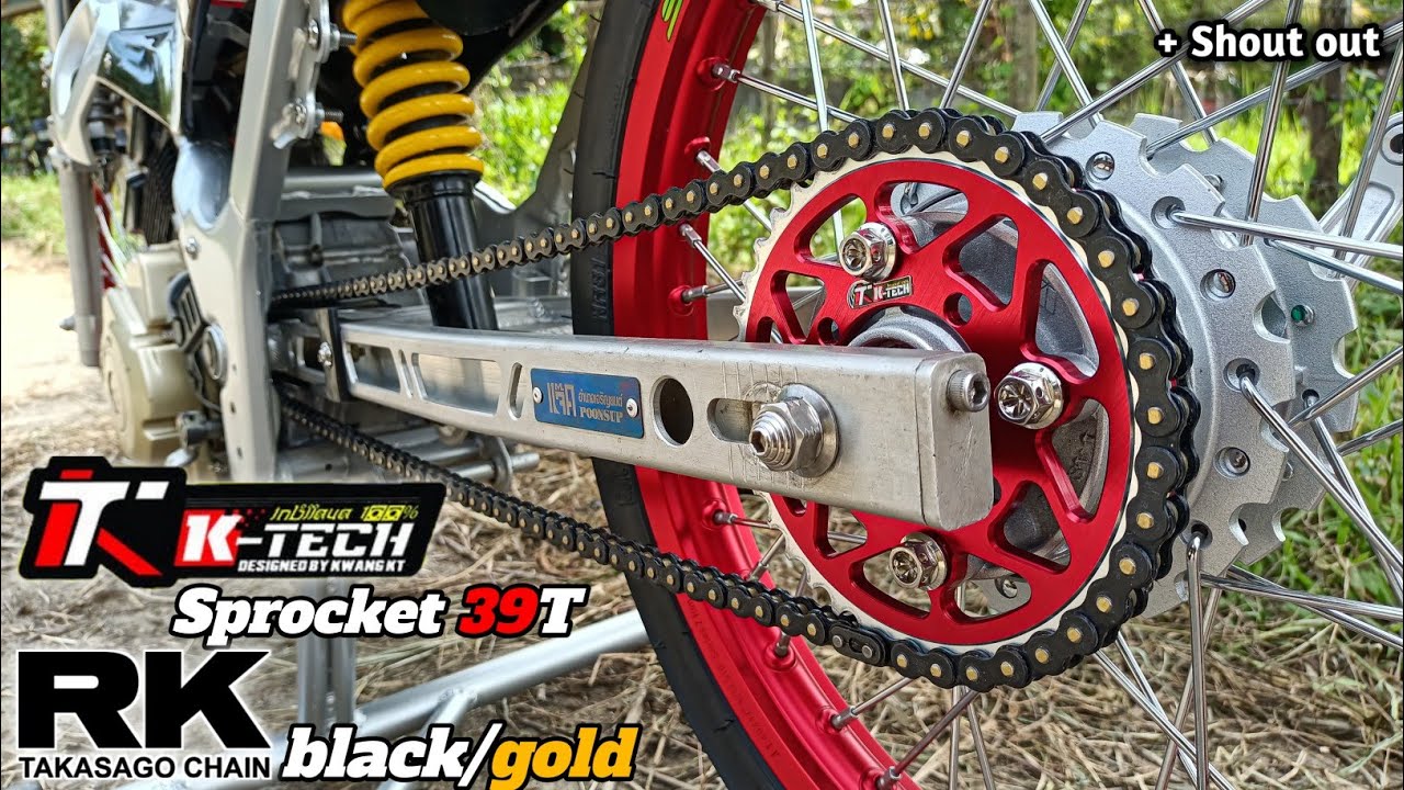 Installing Ktech sprocket + RK chain & engine sprocket | Raider 150 streetbike | Bobwerkz mmvlog