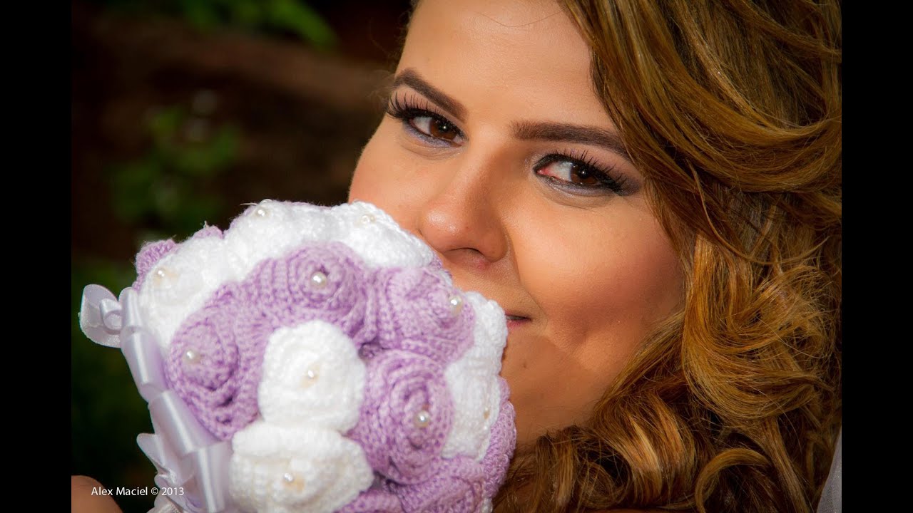 Passo a passo Buquê de Noiva em Crochê - Parte-1