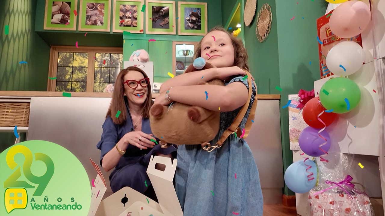 Así festejamos el cumpleaños de Michaela Bisogno, ¡la pasó increíble!🥰🎂🥳 | Ventaneando