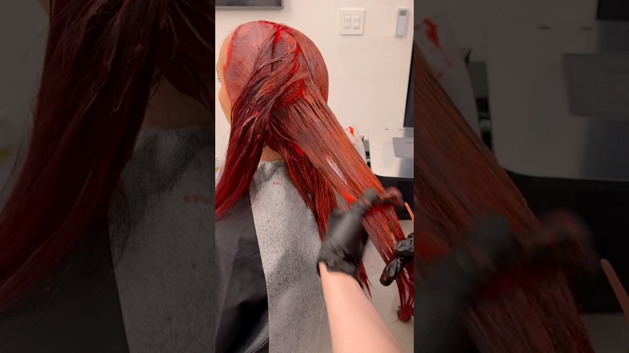 Dark Phoenix Red Hair by #GuyTang #Mydentity Midnight Love and Flame