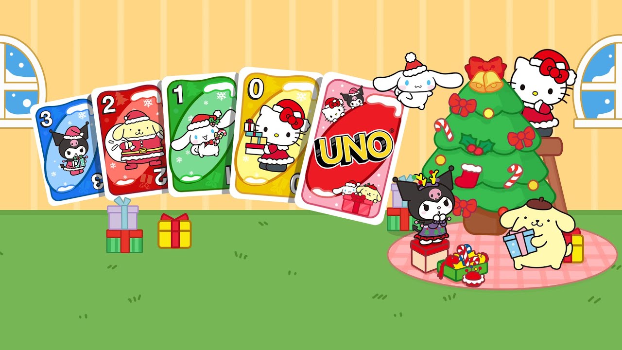 Играйте в UNO! Mobile с персонажами Sanrio! | Трейлер Winter With Buddies