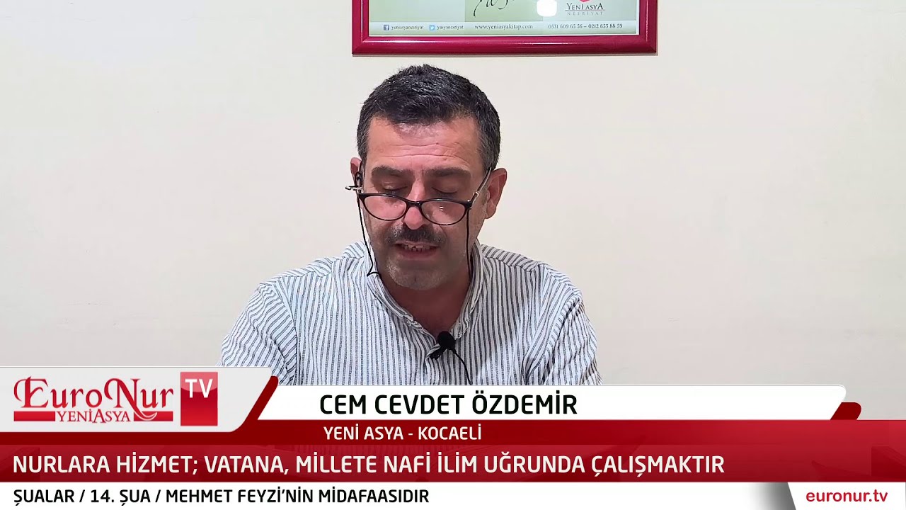 Cem Cevdet Özdemir - Nurlara hizmet; Vatana, millete nafi ilim uğruna çalışmaktır