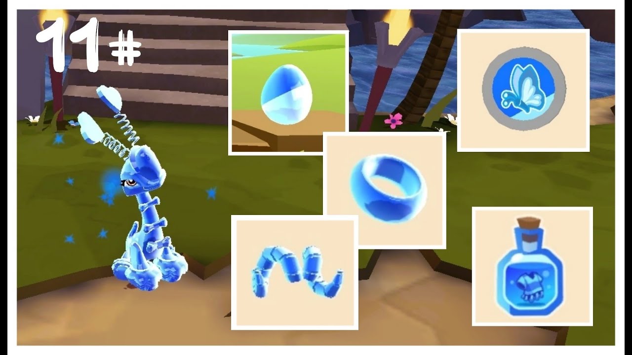 Сапфировый Набор- обзор на донатный набор в Animal jam + монтаж