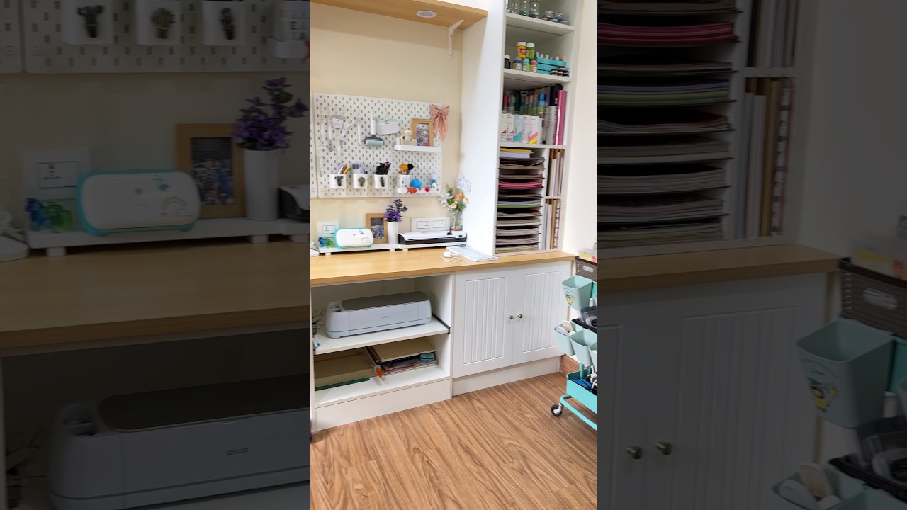 CRAFT ROOM Tour | My new Craft room 