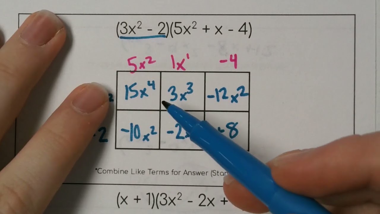 5.4 Notes Multiplying Polynomials pt 2