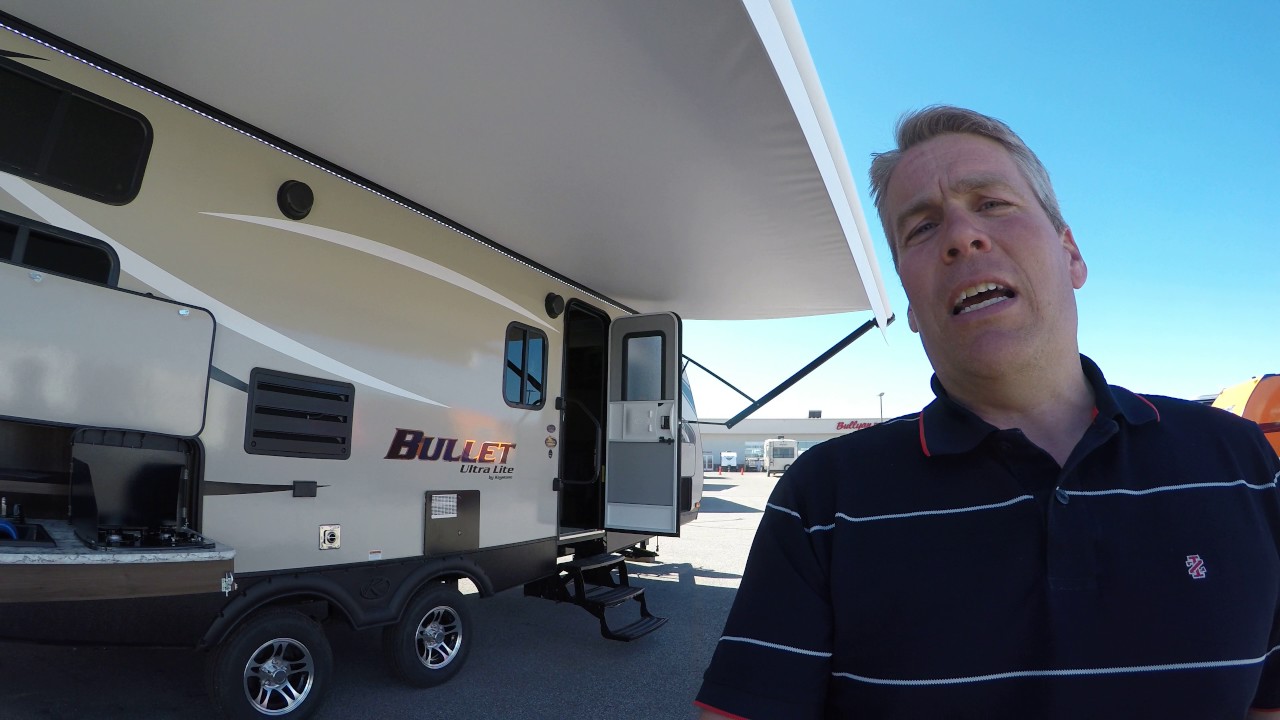 2018 Keystone Bullet 243BHS Bunk House with Slide under 5,000 pounds!