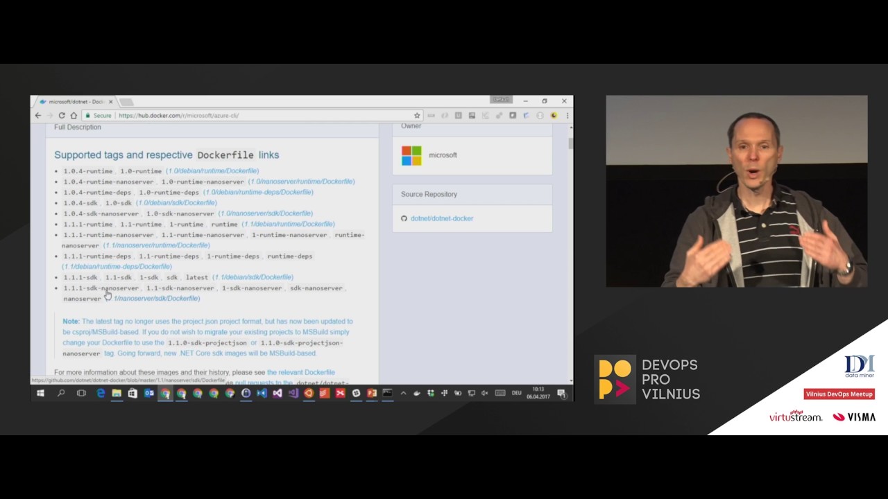 Docker Containers in the Microsoft Universe - Rainer Stropek