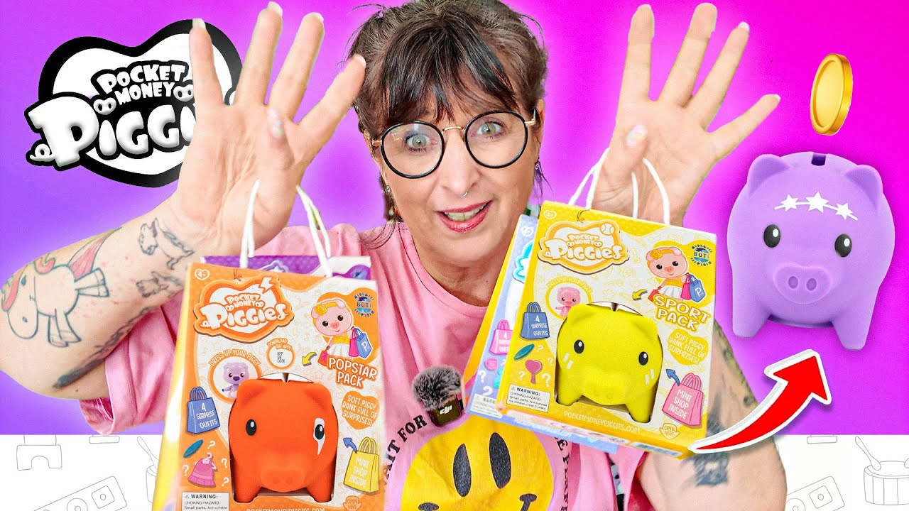 POCKET MONEY PIGGIES ! OMG - ist da wirklich SO VIEL drin?