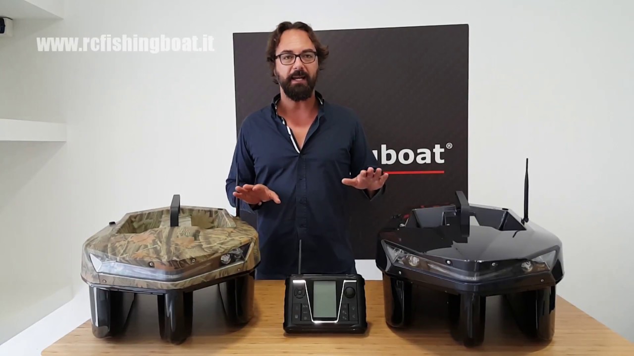 Bait Boat RC1 GPS AUTOPILOT FISHFINDER NOVITÀ 2017