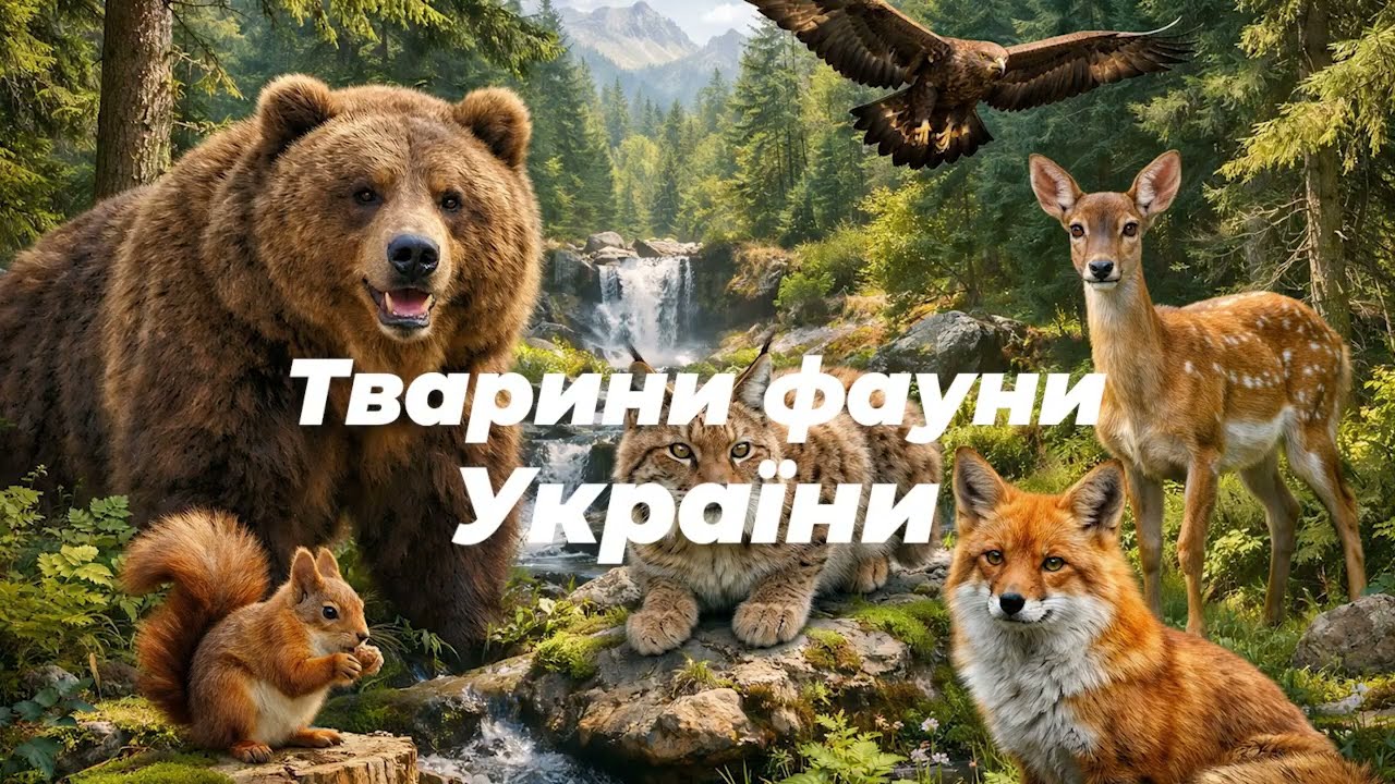 Тварини фауни України. Рись звичайна