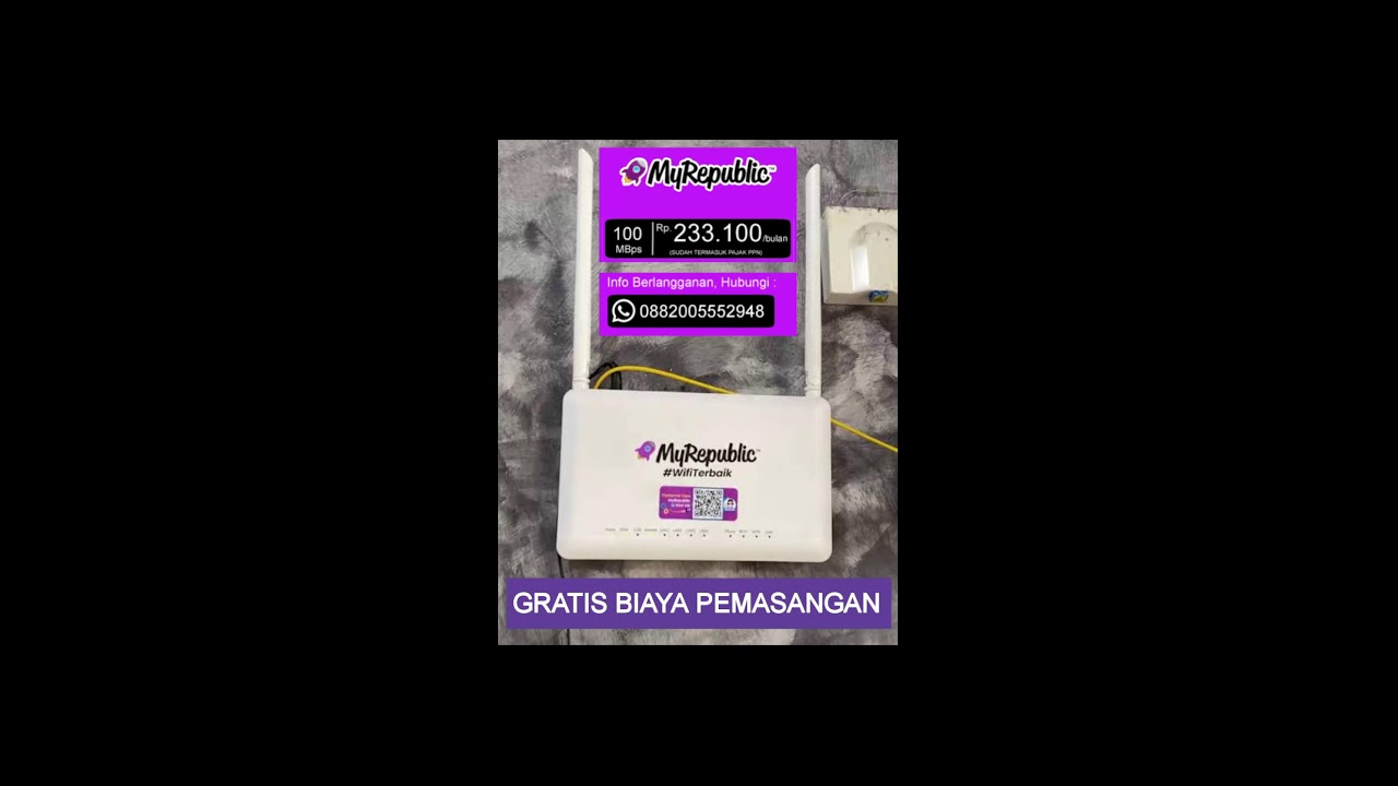 WIFI MURAH INTERNET STABIL MYREPUBLIC SEMARANG